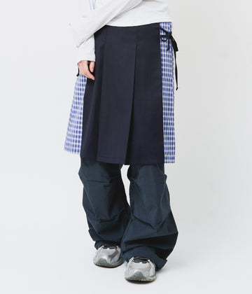 (W) Lowkey Checked Skirt